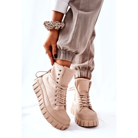 PH1 Meleg Cipők A Platform Bézs Marlow 2