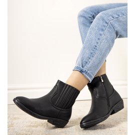 Fekete Jolicoeur meleg cowboy csizma 1