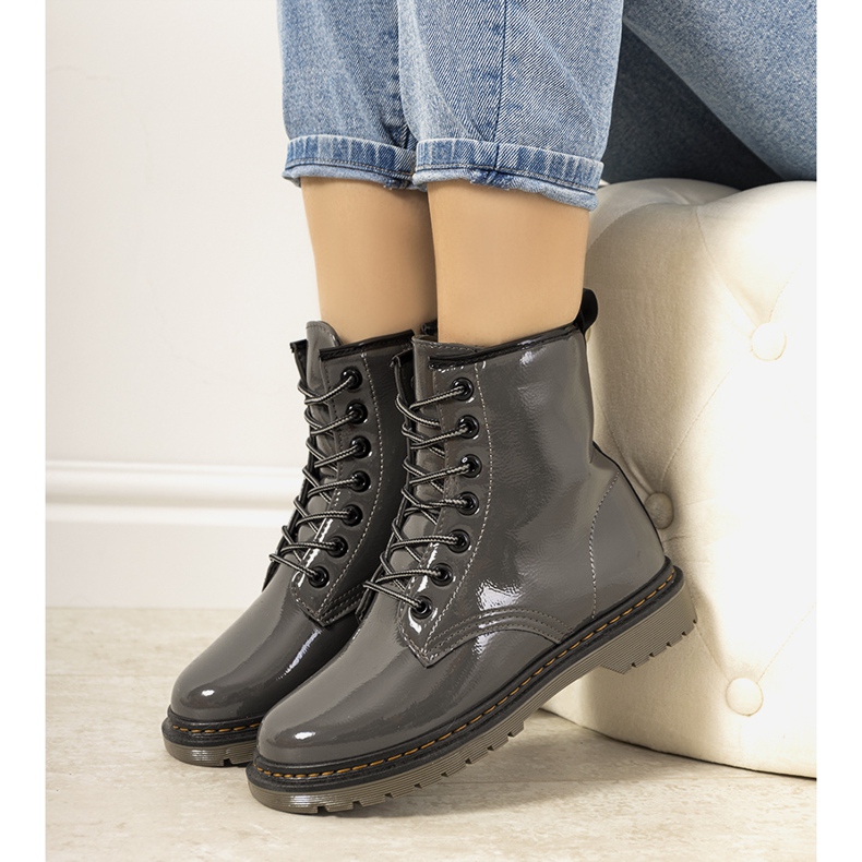 Grafit meleg női csizma a Doirontól fekete 1 Grafit meleg női csizma a Doirontól fekete 1