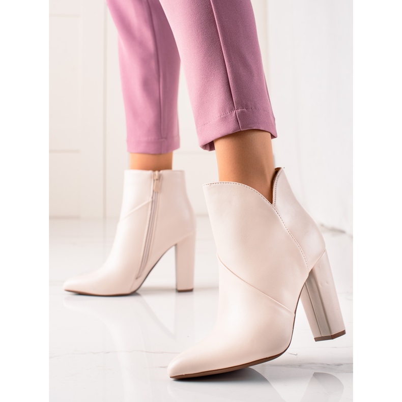 Seastar Magas sarkú csizma bézs 1 Seastar Magas sarkú csizma bézs 1