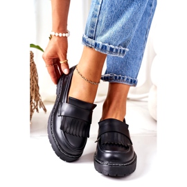 Bőr cipők Big Star II274100 Fekete 1