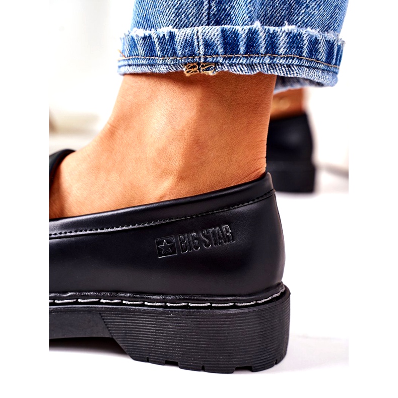 Bőr cipők Big Star II274100 Fekete 5