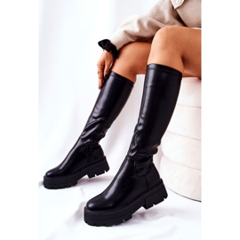 FJ1 Fekete Hemera magas csizma 1 FJ1 Fekete Hemera magas csizma 1