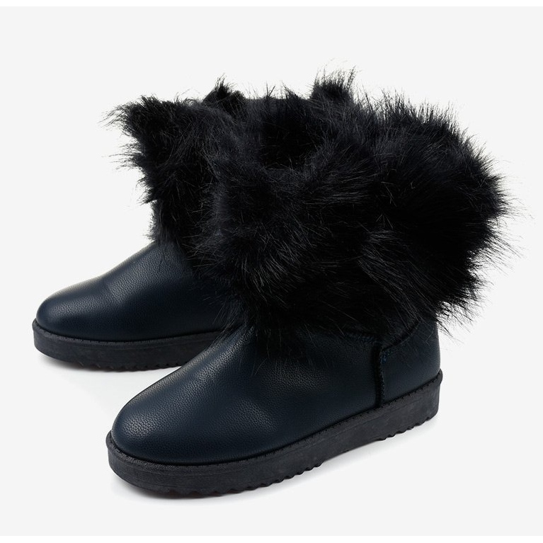 Kék Loneflar szigetelt csizma sötétkék 2