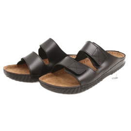 Inblu férfi cipő 158M003 fekete 2