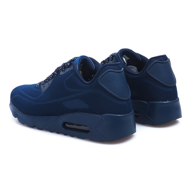 Fekete férfi sportcipő 5586-3 sötétkék 2