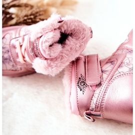 PJ2 Gyermek meleg hócsizma Pink Shirinell rózsaszín 1