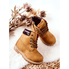 Gyermek Trappers csizma Camel Milos barna 2