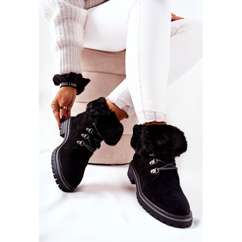 Fekete Nelby fekete meleg csizma 1