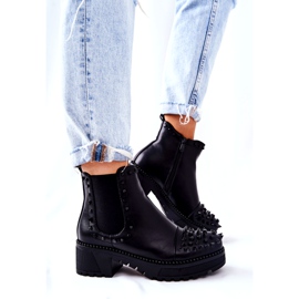 PG1 Fekete Comonis Jodhpur csizma jetekkel 4