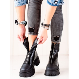 Seastar Klasszikus dolgozók cipzárral fekete 2