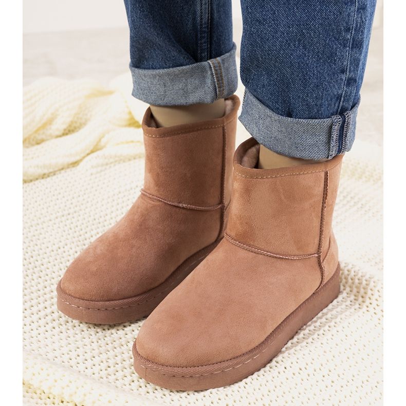 Rózsaszín Lucilla prémes hócsizma 1