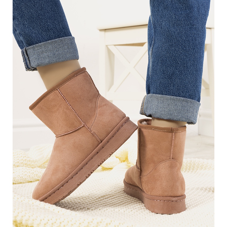 Rózsaszín Lucilla prémes hócsizma 2