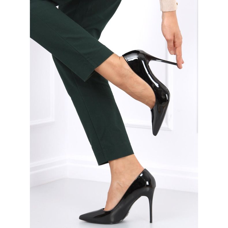 Női magassarkú Ida Black fekete 1