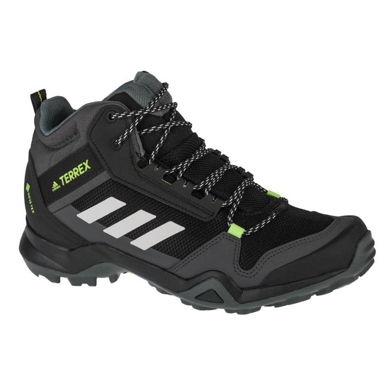 Adidas Terrex AX3 Mid Gtx M FX4561 cipő fekete szürke 1