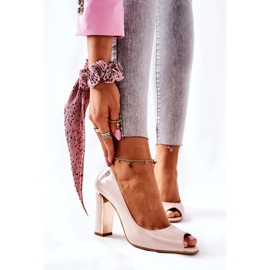 Pumps On A Bar Monnari 0780-015 Bézs barna 2