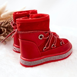 FR1 Piros gyerekcipő cirkónium Wellmával 2