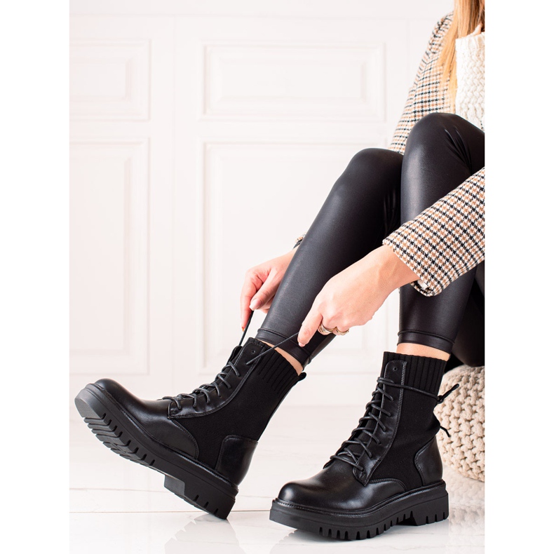 Seastar High Black Trappers fekete 2