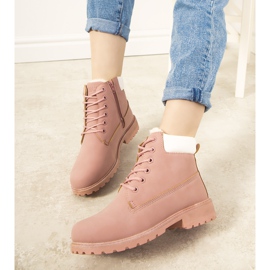 Pink Gigliola hőszigetelt női túrabakancs rózsaszín 1