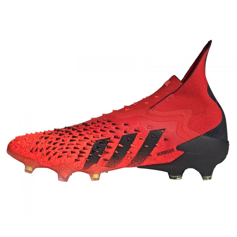 Adidas Predator Freak + Fg M FY6238 futballcipő narancs és vörös 1