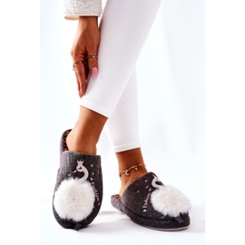 Meleg papucs Gray Rey hattyúja szürke 2