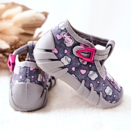 BEFADO S.A. Cipők Papucsok Befado Kotki 110P326 Szürke 1