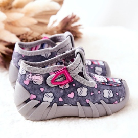 BEFADO S.A. Cipők Papucsok Befado Kotki 110P326 Szürke 2