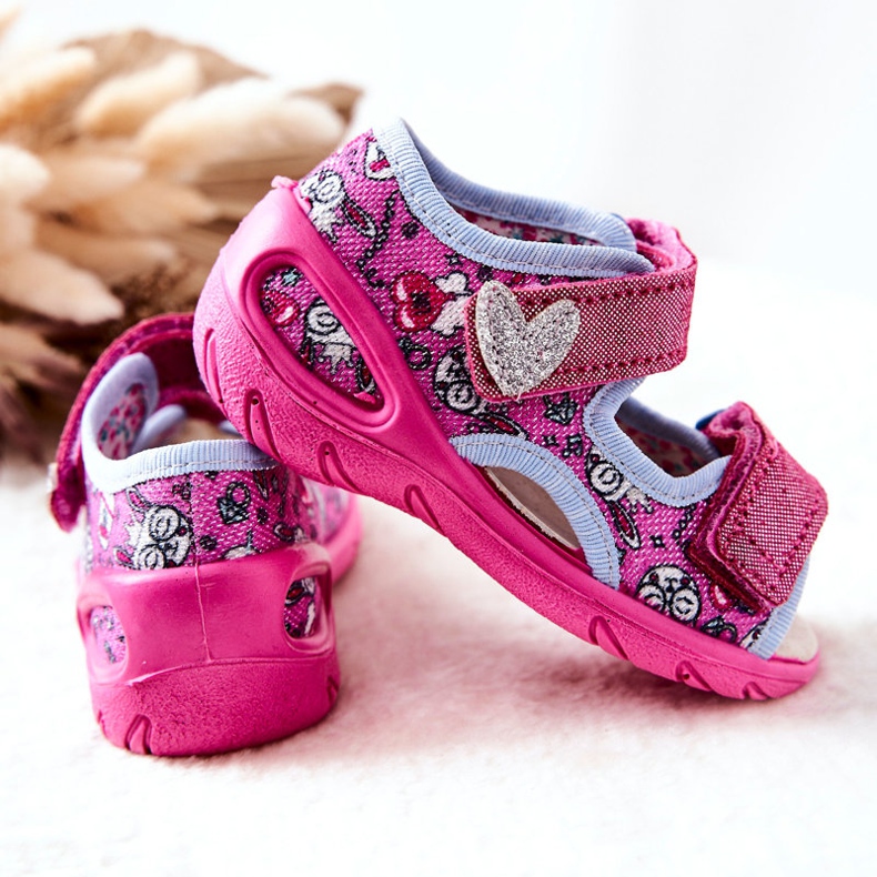 BEFADO S.A. Befado Szandál tépőzárral 065X147 Pink rózsaszín 1