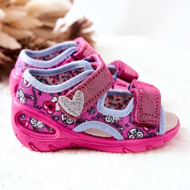 BEFADO S.A. Befado Szandál tépőzárral 065X147 Pink rózsaszín 2