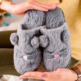 Evento Meleg papucs szürke 1