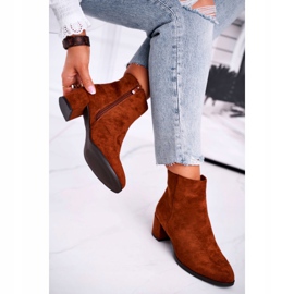 Női csizma Sergio Leone Camel BT528 barna 2