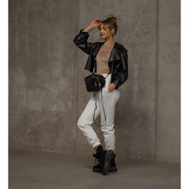 PM1 Fekete meleg csizma Trappers fekete Demaris 1