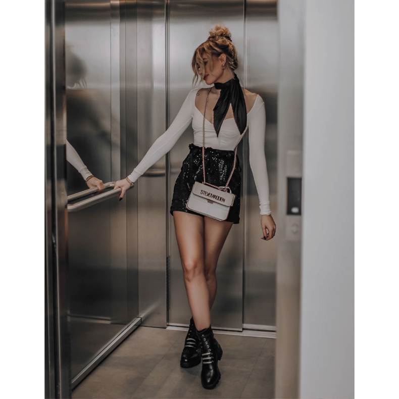 PE1 Fekete Lilinth meleg bőrcsizma 1