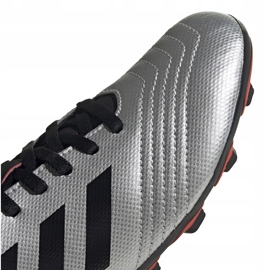 Adidas Predator 19.4 FxG Jr G25822 futballcipő ezüst 3