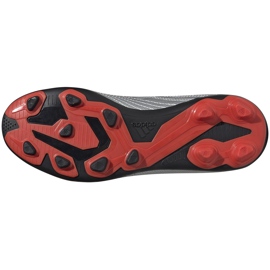 Adidas Predator 19.4 FxG Jr G25822 futballcipő ezüst 6