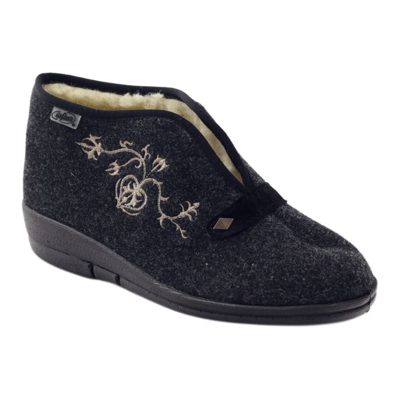 Dr.ORTO Befado női papucs bárányprémmel 031d028 szürke 2 Dr.ORTO Befado női papucs bárányprémmel 031d028 szürke 2