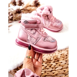 PJ2 Gyermek meleg hócsizma Pink Shirinell rózsaszín 5