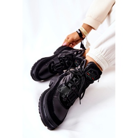 PS1 Női hócsizma a cipzáron Fekete Marcia 1