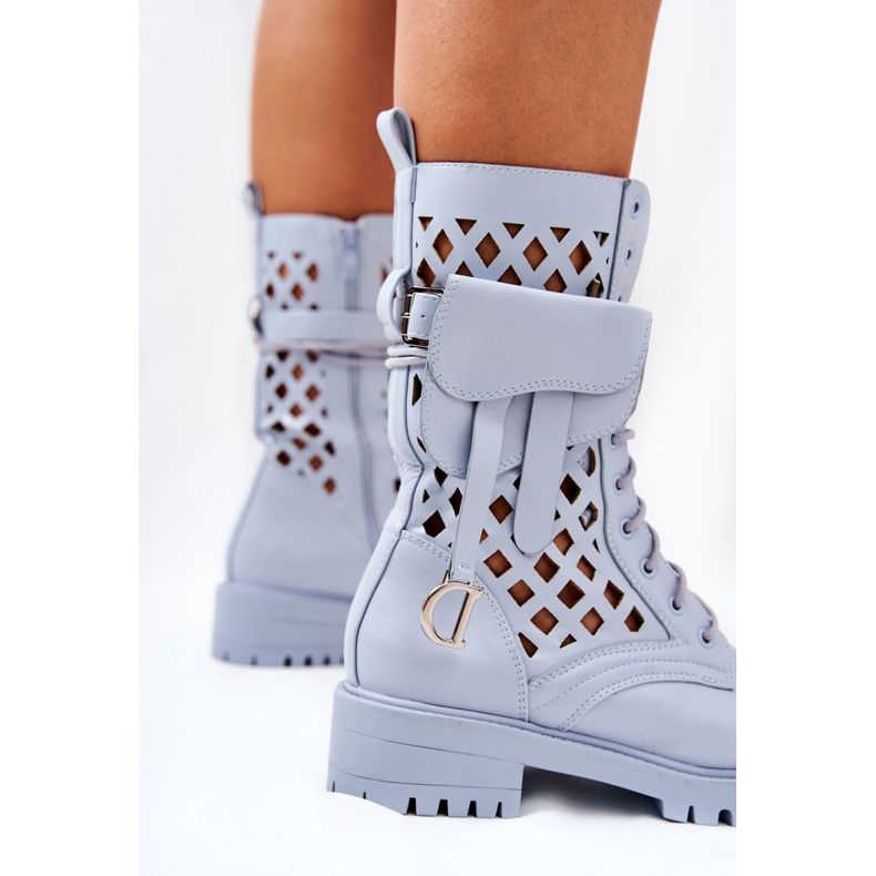 PS1 Áttört csizma a vese Blue Rock Star kék 1 PS1 Áttört csizma a vese Blue Rock Star kék 1