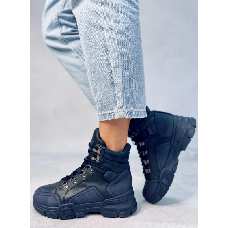 Brita DK.BLUE magasszárú tornacipő kék 2