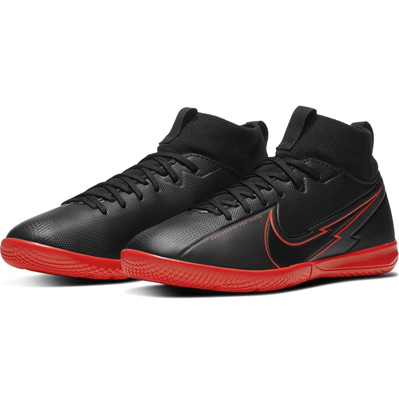 Nike Mercurial Superfly 7 Academy Ic Jr AT8135 060 futballcipő fekete 3