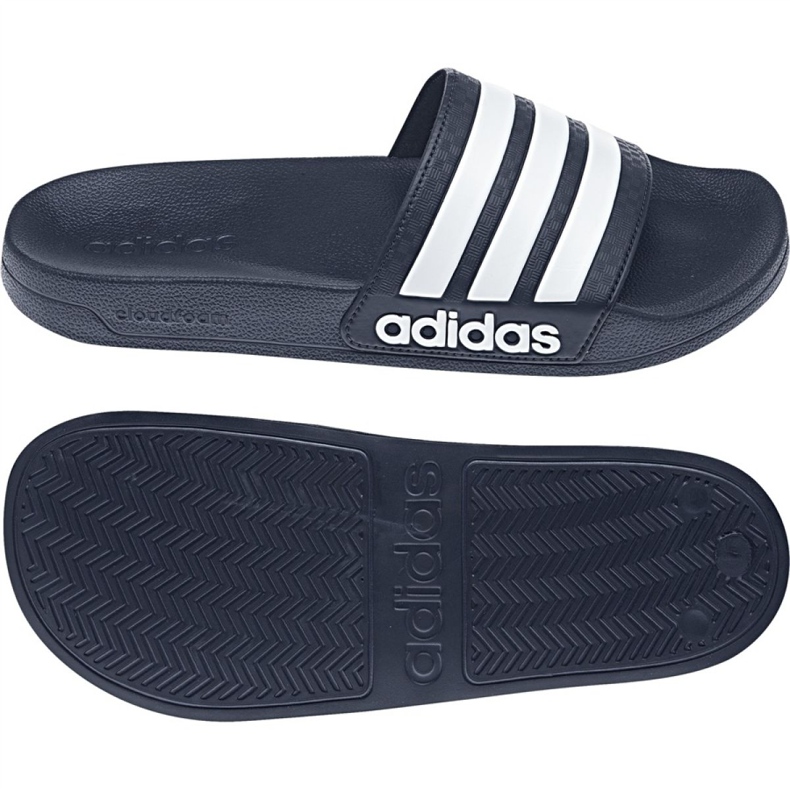 Adidas Adilette Shower AQ1703 papucs fehér sötétkék 5