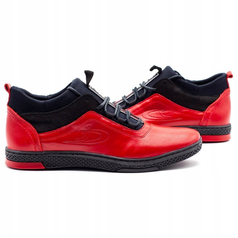 Polbut Piros férfi téli csizma K27F 4