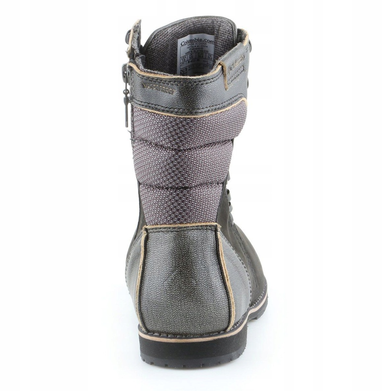 Női csizma Columbia huszonadari Ave WP Mid BL2769-010 Fekete 5