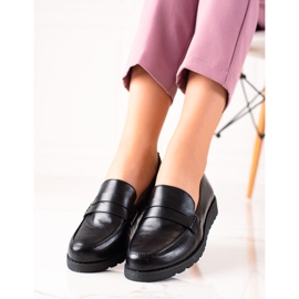 La.Fi Klasszikus fekete cipő 1