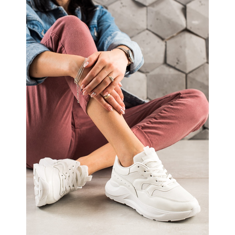 TRENDI Klasszikus fehér cipők 1