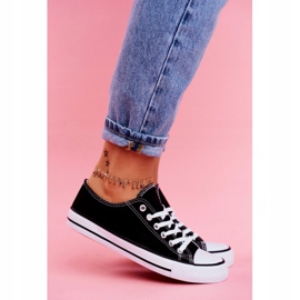 PS1 Omerta fekete cipők fehér talppal 2