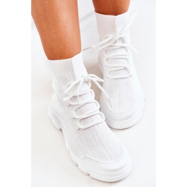 FM1 Fehér Kimberly Sports Socks cipő 1