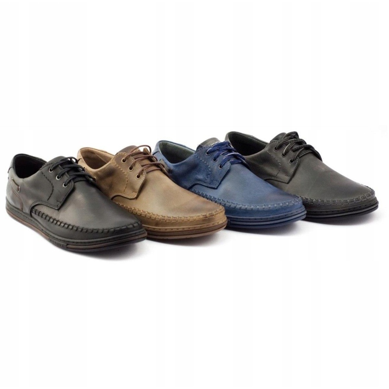 Polbut Bőr férfi cipő J44PŁ barna 5