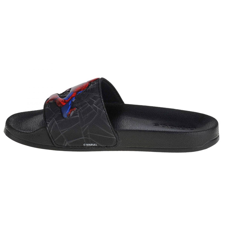Adidas Adilette Shower Slides Spiderman Jr FZ1716 papucs fekete 1